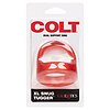 Inel Penis COLT XL Snug Tugger Rosu Thumb 3