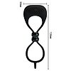 Inel Penis Cu Vibrații Pretty Love Locker Negru Thumb 4