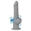 Inel Penis Lumino Play Vibrating Albastru Thumb 4