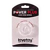 Inel Penis Power Plus 8 Transparent Thumb 1