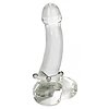 Inel Penis Steel Beaded Silicone Transparent Thumb 1