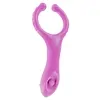 Inel Penis Vibrating Clitoris Stim C-Ring Roz Thumb 2