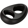 Inel Pentru Penis Ultra Soft Dual Negru Thumb 2
