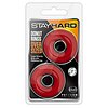 Inele Penis Stay Hard Donut Oversized Roșu Thumb 1