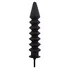 Inflatable Ribbed Plug Expert Negru _ Thumb 2