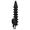 Inflatable Ribbed Plug Expert Negru _ Thumb 1