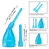 Irigator Anal/vaginal CalExotics 162 ml, Albastru Thumb 4