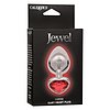Jewel Large Ruby Heart Plug Roșu Thumb 6