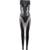 Jumpsuit Cottelli Collection Wetlook Negru S