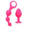Kit Jucării Anale Barcelona Roz Thumb 1