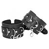 Leather Hand And Legcuffs Negru Thumb 6