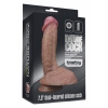 Dildo Dual-Layered Silicone Penis Natural Thumb 2
