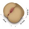 Love Toy Streetgirls 4 Masturbator Realist TPE 21cm Natural Thumb 2
