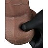 Lovetoy Dildo 25cm Silicon Dublu Strat cu Ventuza Maro Thumb 1