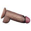 Lovetoy Dildo 25cm Silicon Dublu Strat cu Ventuza Maro Thumb 6