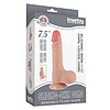 LoveToy Dildo cu Piele Mobila Realist 19.5cm Natural Thumb 6