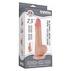 LoveToy Dildo Piele Mobila 19.5cm cu Ventuza Natural Thumb 6