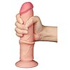 LoveToy Sliding Skin 20 cm — Dildo Realist cu Ventuză Thumb 2