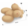 LoveToy Streetgirls 6 Torso Realist cu 2 Intrări, 5 Kg Thumb 4