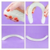 Dildo Dublu Lumino Play Transparent Thumb 3