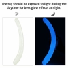 Dildo Dublu Lumino Play Transparent Thumb 4