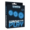 Set Inele Penis Lumino Play Albastru Thumb 3