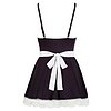 Maids Costume Cottelli Collection Negru S Thumb 1