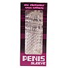 Manșon Pentru Penis Cu Striații Transparent Thumb 1