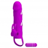 Manșon Cu Vibrator Iepuraș Și Inel Mov Thumb 3