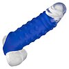 Manson Penis Beaded Extension Albastru Thumb 5