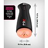 Masturbator Pipedream PDX Elite Auto-Suctiune Texturata Negru Thumb 4