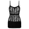 Neglijeu Dama Obsessive D605 Negru S-L