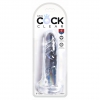 Dildo King Penis 6 Inch Clear Transparent Thumb 3
