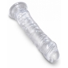 Dildo Realistic King Penis 8 Inch Transparent Thumb 1