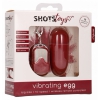 Vibrator 10 Speed Remote Egg Big Roșu Thumb 3