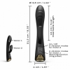 Vibrator Dorcel Flexi Rabbit Heating Negru Thumb 4