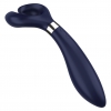 Vibrator Cuplu Partner Multifun 3 Albastru Thumb 5
