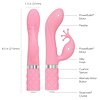 Pillow Talk Rabbit Vibrator Obraznic Roz Thumb 4