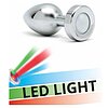 Pisa Anal Plug with LED Lights Gri Thumb 5