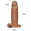 Pleasure X-Tender Extensie Penis +7,6 cm Vibrant Lovetoy Thumb 4