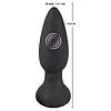 Plug Anal Black Velvets RC Vibrating Negru Thumb 4