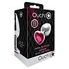 Plug Anal Heart Gem Medium Argintiu Thumb 5