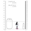 Plug Anal Heart Gem Medium Argintiu Thumb 4