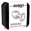 Plug Anal Small Metal With Crystal Argintiu Thumb 2