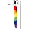 Plug Anal You2Toys cu Coadă Pufoasă Rainbow 42 cm Thumb 6