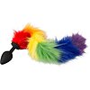 Plug Anal You2Toys cu Coadă Pufoasă Rainbow 42 cm Thumb 2
