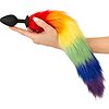 Plug Anal You2Toys cu Coadă Pufoasă Rainbow 42 cm Thumb 4