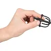 Plug De Penis Cu Cusca Pentru Cap Negru Thumb 2