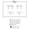 Portjartier Obsessive Charms Negru 2XL Thumb 2