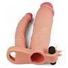 Prelungitor Dublu Penis Add 3 Vibrating Natural Thumb 5